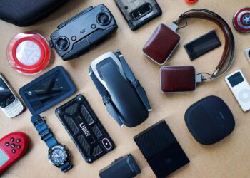 Sleek Future: Tech Gadget Aesthetics